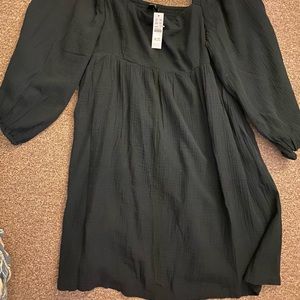 J. Crew squareneck soft gauze dress